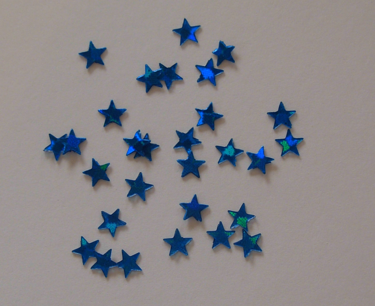 1113: Blue Star Micro Confetti